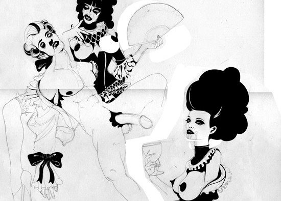 vamps-drawing