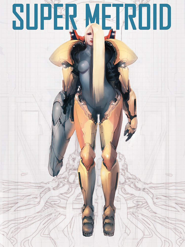 Super_Metroid_by_wakkawa art blog - jace wallace - empty kingdom