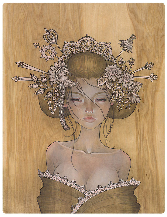 art blog - Audrey Kawasaki - empty kingdom