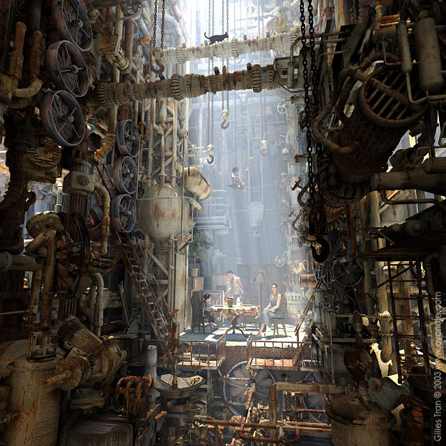 famille_jour art blog - gilles tran - empty kingdom