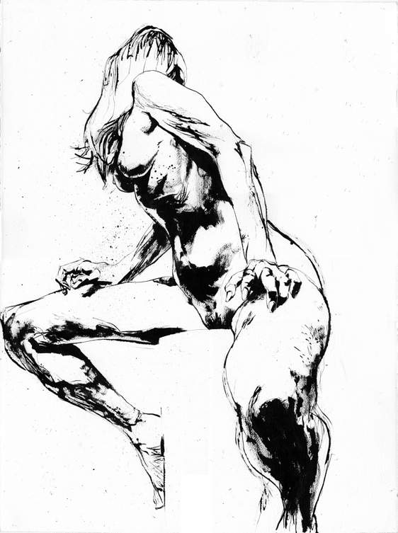 figure turning away art blog - Jason Shawn Alexander - empty kingdom
