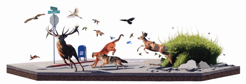 art blog - Josh Keyes - empty kingdom