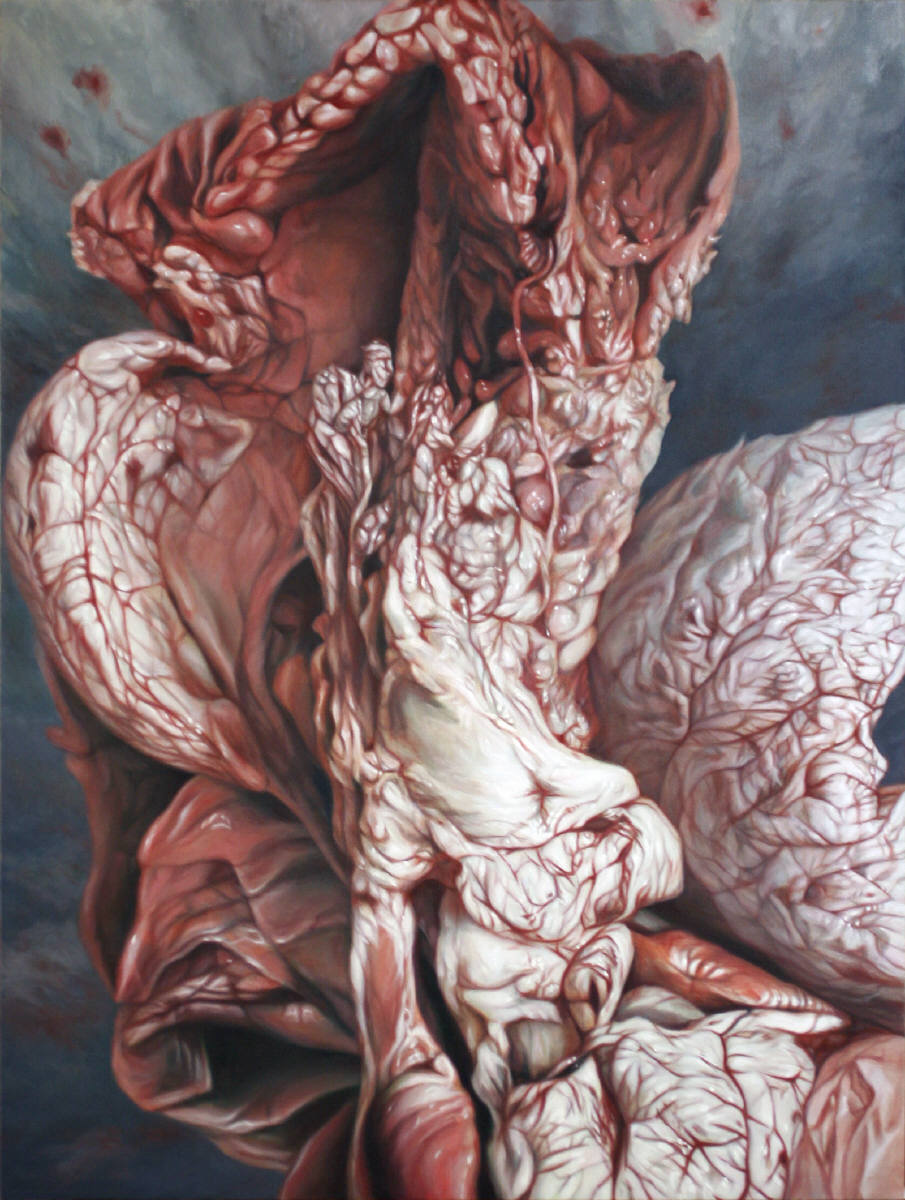 Victoria_Reynolds_Reindeer_in_the_Snow_2009_1426_97 art blog - victoria reynolds - empty kingdom
