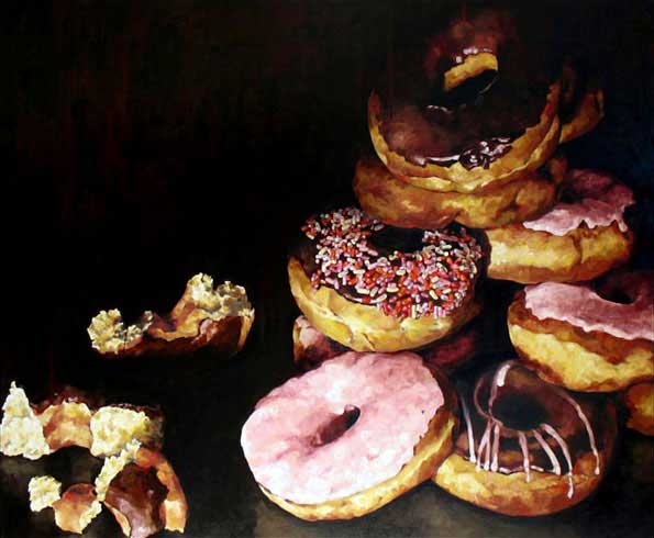 donuts_1 art blog - Pamela Michelle Johnson - empty kingdom