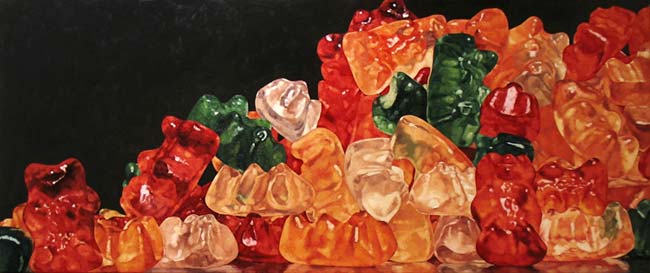 gummi-bears art blog - Pamela Michelle Johnson - empty kingdom