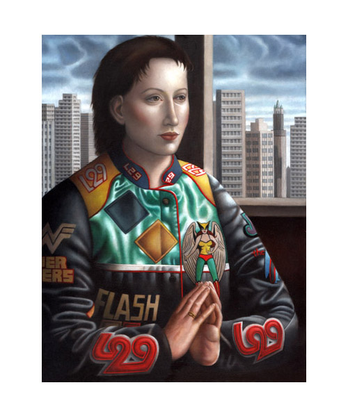 YoungWomaninJHJacket art blog - Amy Hill - empty kingdom