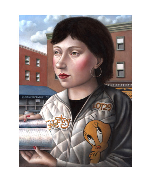 YoungWomanw_BookC589 art blog - Amy Hill - empty kingdom