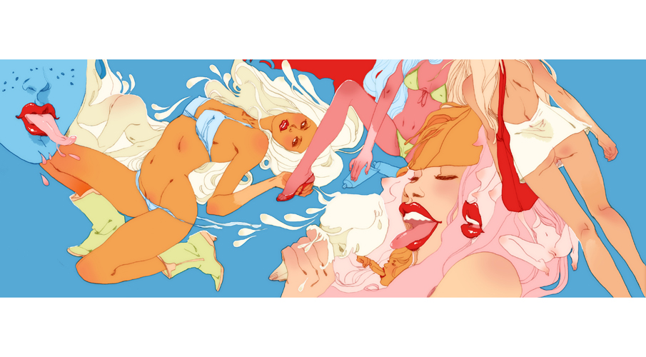 SummerIceCream_GF4 art blog - Marguerite Sauvage - empty kingdom