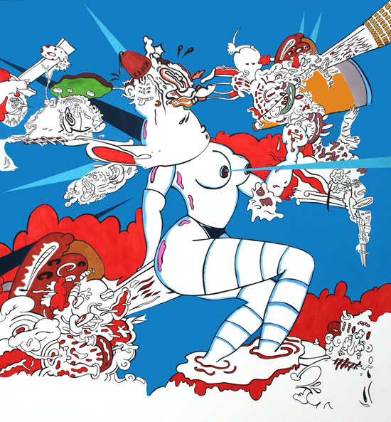 schizophrenicnude art blog - Stephen Tompkins - empty kingdom