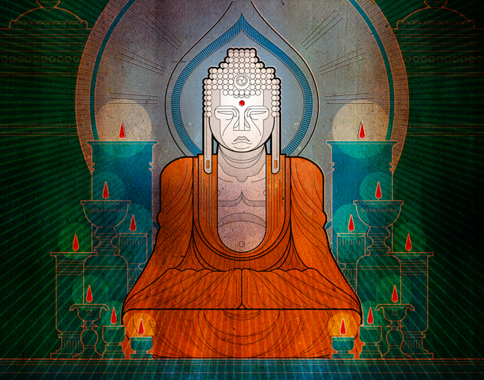 buddha1 art blog - KOMBOH - Empty Kingdom