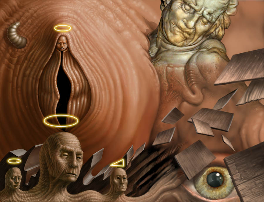 Decompositioninavirginsanctity_by_Bernardumaine art blog - Bernard Dumaine - empty kingdom