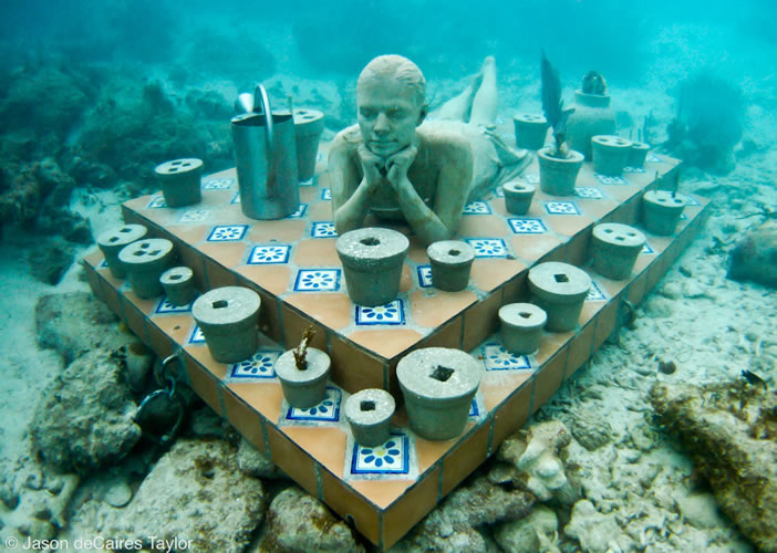 Jardinera-04 art blog - Jason DeCaires Taylor - Empty Kingdom
