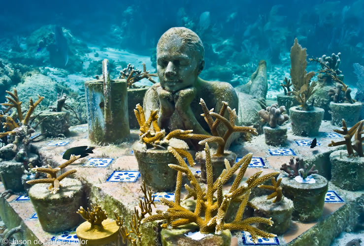Jardinera-24 art blog - Jason DeCaires Taylor - Empty Kingdom
