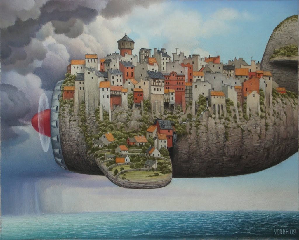 art blog - Jacek Yerka - empty kingdom