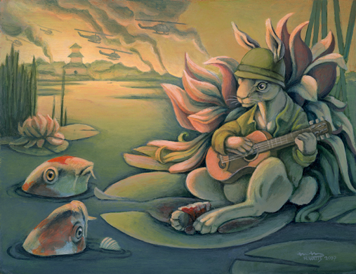 Eve of destruction - Heather Watts art blog - Heather Watts - empty kingdom
