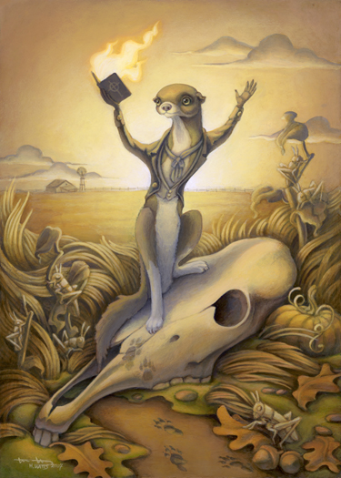 The End is Near - Heather Watts art blog - Heather Watts - empty kingdom