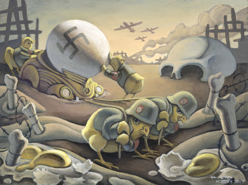 The Sky is Falling - Heather Watts art blog - Heather Watts - empty kingdom