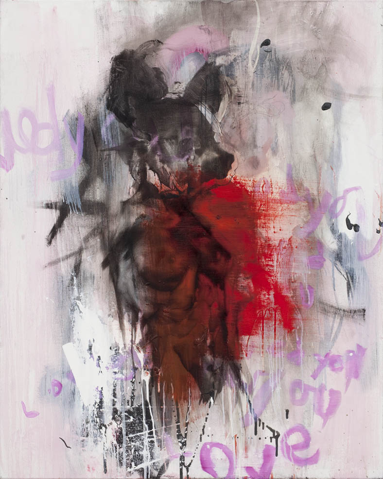 painting on canvas by Antony Micallef