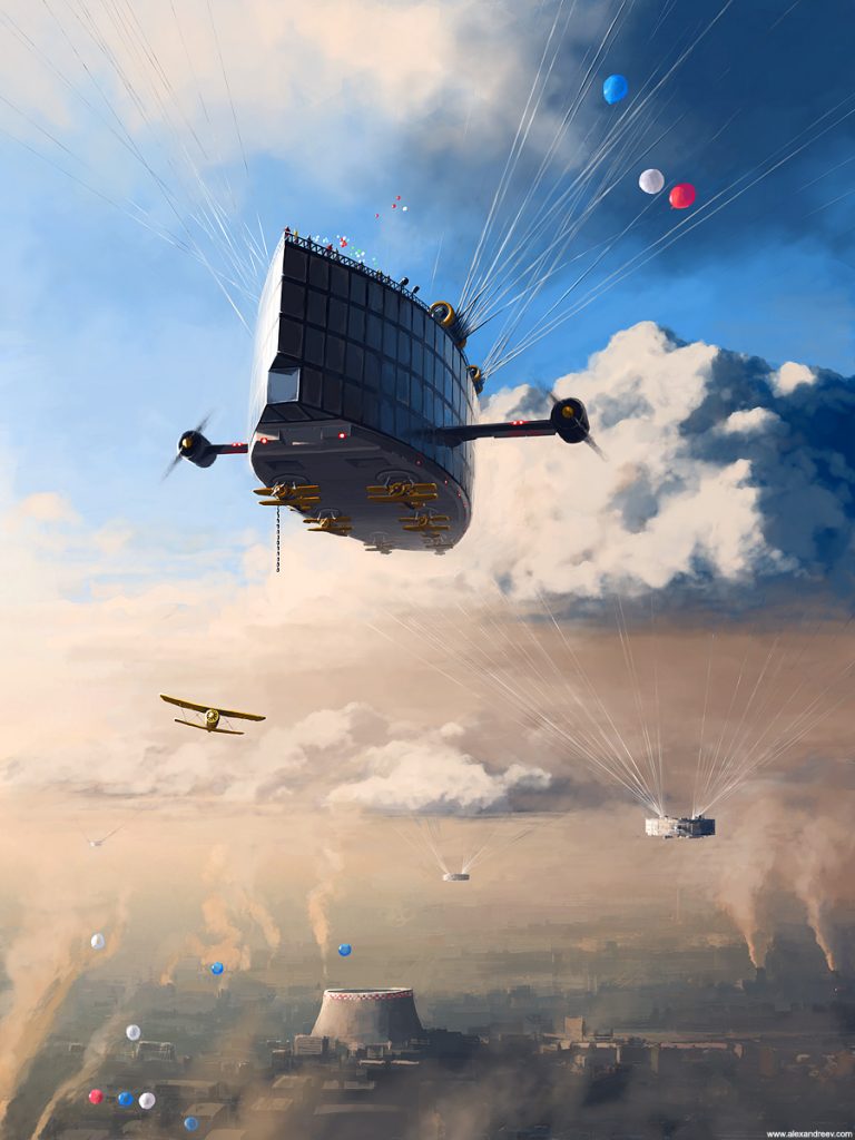 clouds1200 art blog - Alex Andreyev - Empty Kingdom