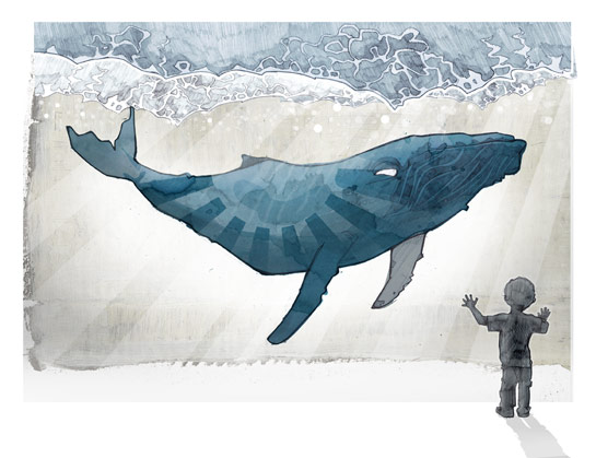 whale art blog - Colwyn Thomas - Empty Kingdom