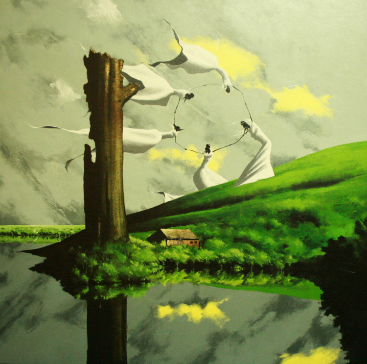 Rain Dance_750 art blog - Rom Villaseran - Empty Kingdom