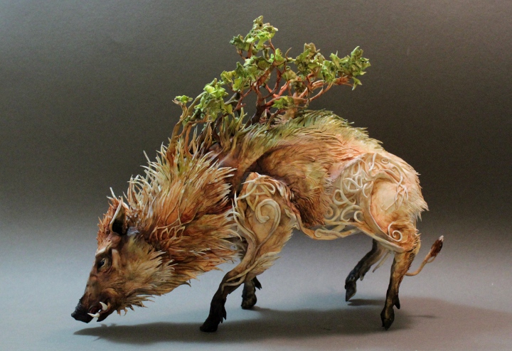 celtic_wild_boar_with_forest_by_creaturesfromel-d4tglr7