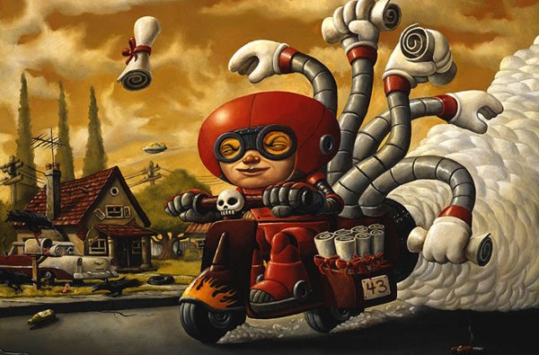 art blog - Bob Dob - empty kingdom