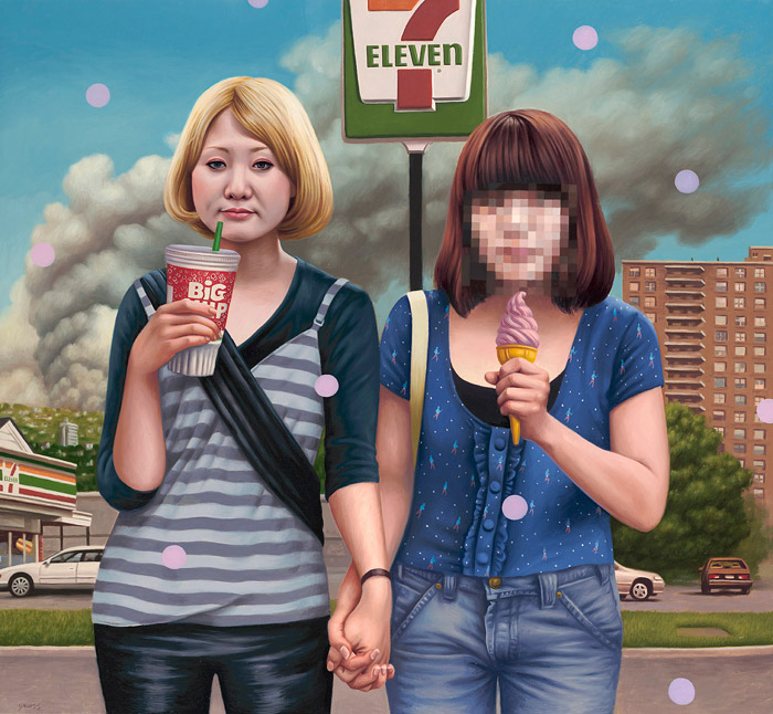 Alex-Gross_EKTOP2012 art blog - Alex Gross - empty kingdom