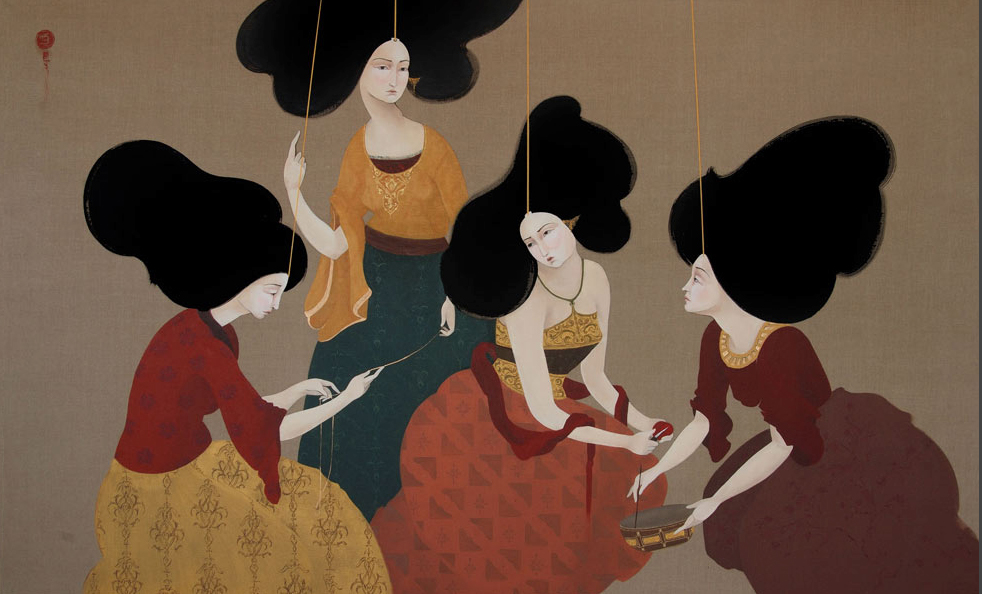 Art Blog - Hayv Kahraman - Empty Kingdom