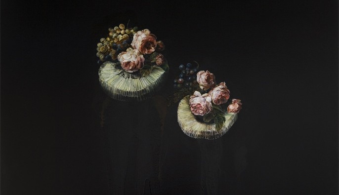 painting on canvas by Emma Bennett