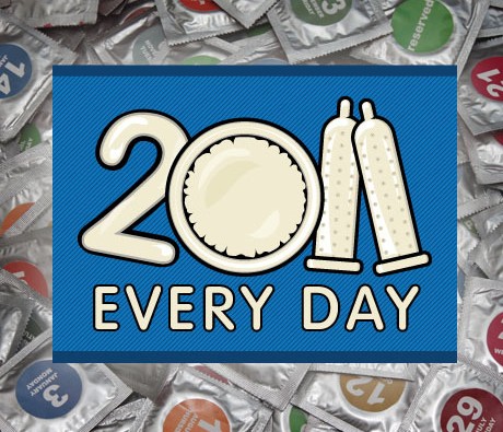 CONDOMS CALENDAR EVERY DAY 2011