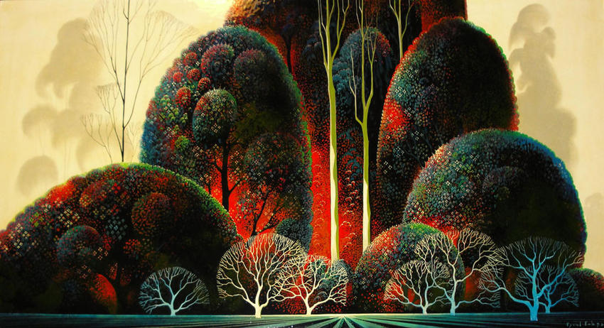 Eyvind Earle - Empty Kingdom - Art Blog