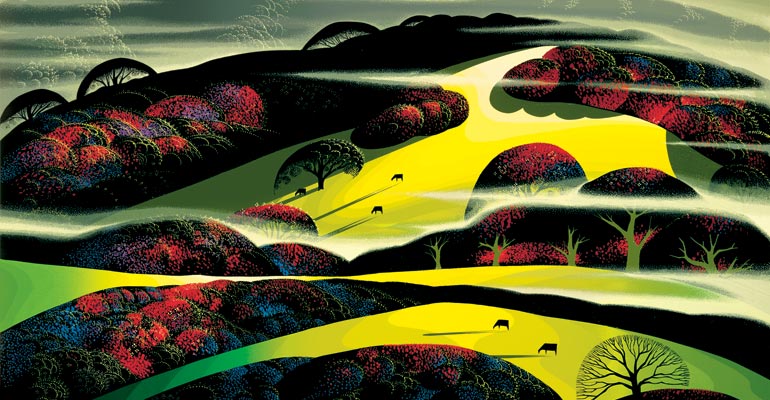 Eyvind Earle - Empty Kingdom - Art Blog