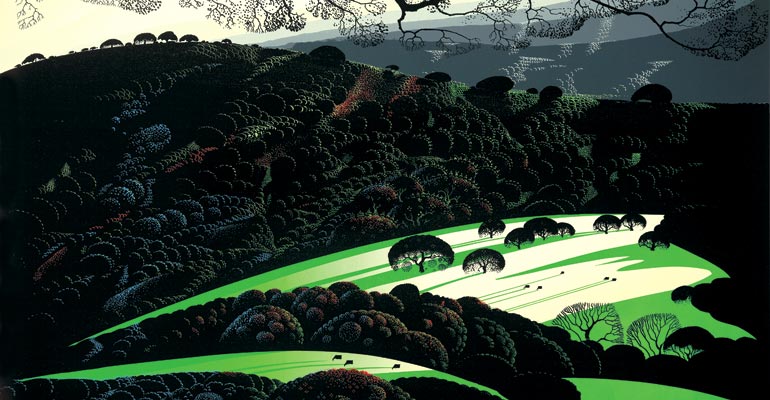 Eyvind Earle - Empty Kingdom - Art Blog