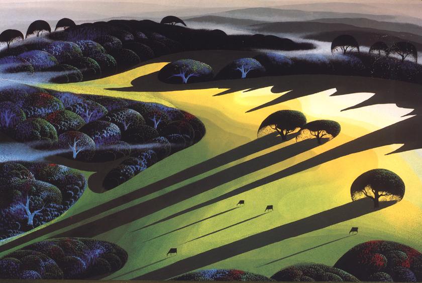 Eyvind Earle - Empty Kingdom - Art Blog