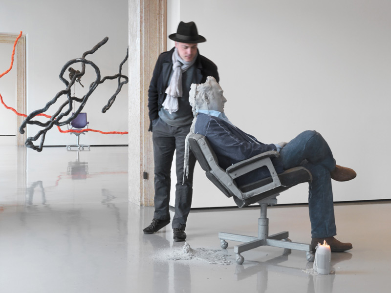 art blog - Urs Fischer - empty kingdom