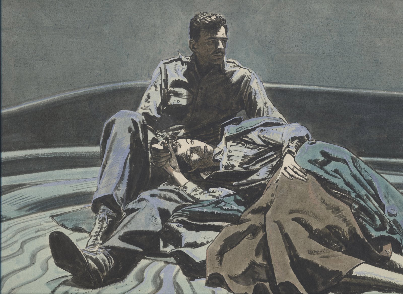 was an illustrator who was originally trained as fine artist